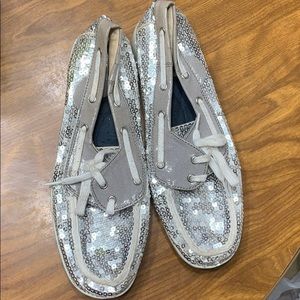 Maui island sequin loafers boat shoes